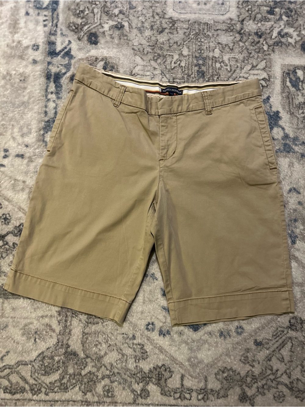 Kelsey Bermuda Khaki Shorts